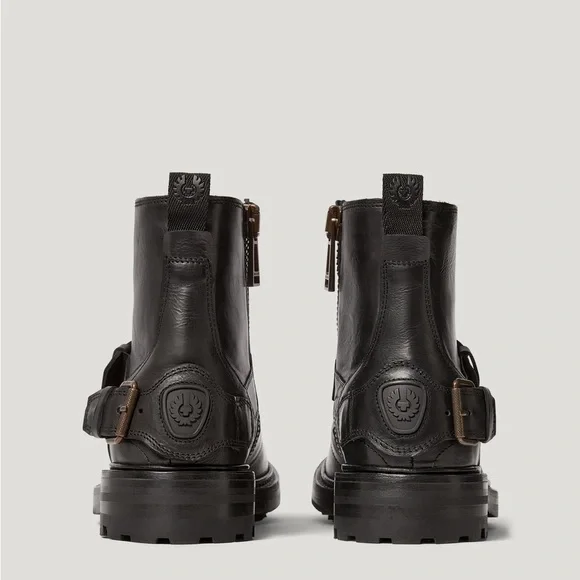BELSTAFF TrailMaster Boot Smooth Leather black size 41 display picture 2